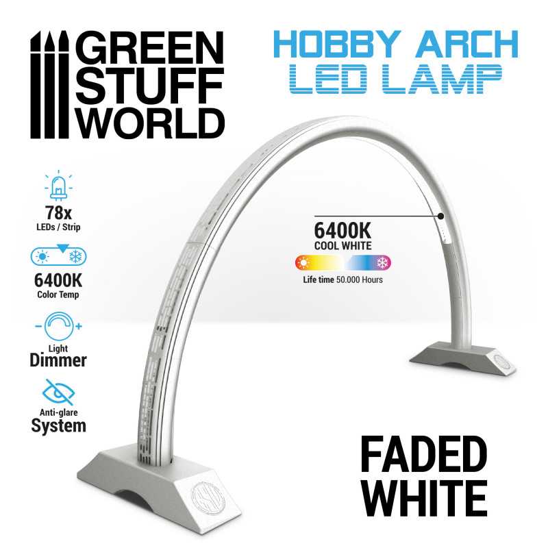 Hobby Arch LED Lamp - Faded White (Green Stuff World)