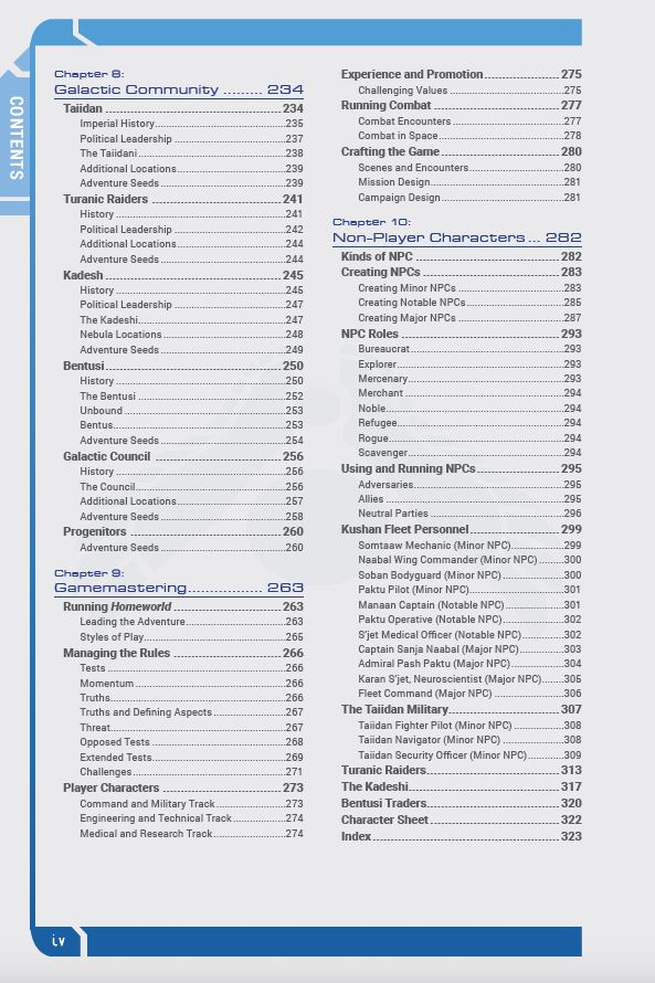 Homeworld: Revelations - Core Rulebook