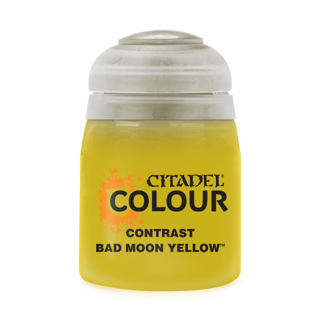 Citadel Contrast Paint: Bad Moon Yellow (1)