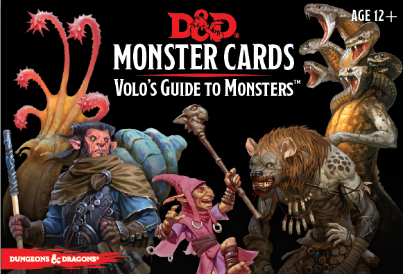 Dungeons & Dragons (5th Edition) - Volo's Guide to Monsters Cards