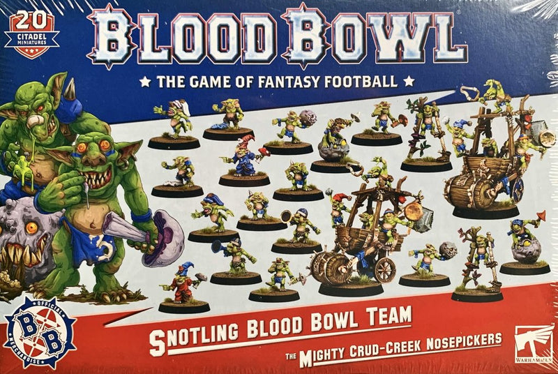 Blood Bowl: Snotling Blood Bowl Team - The Mighty Crud Creek Nosepickers