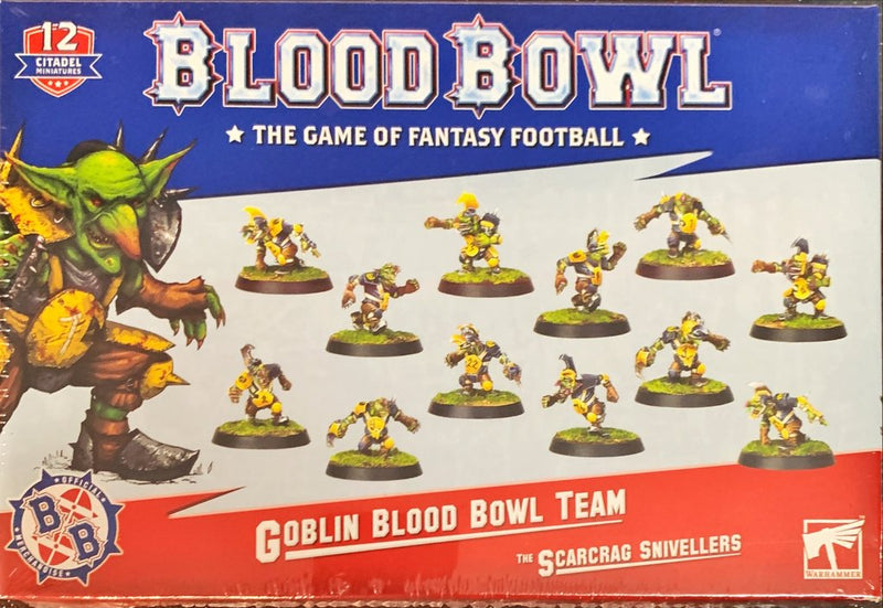 Blood Bowl: Goblin Blood Bowl Team - The Scrarcrag Snivellers