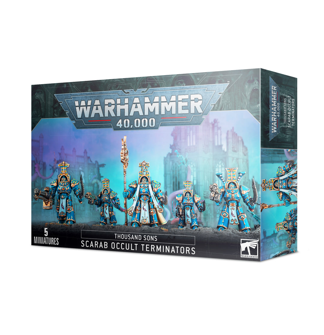 Warhammer 40,000: Thousand Sons Scarab Occult Terminators