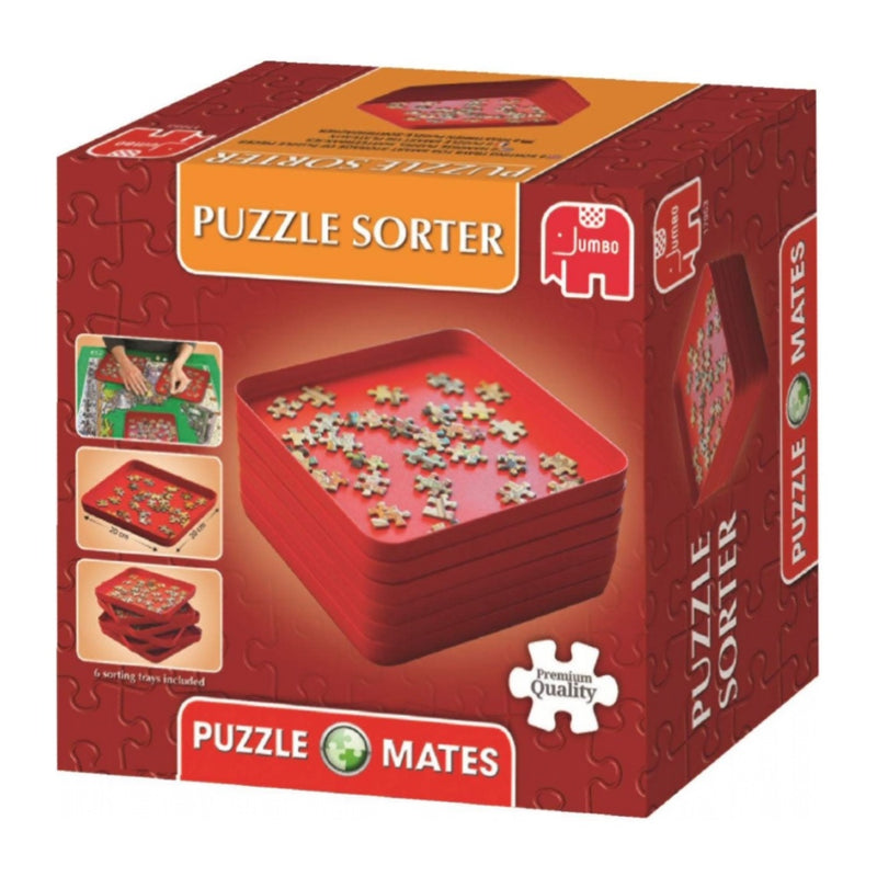 Puzzle Mates - Puzzle Sorter 6 bakker (20x20cm)