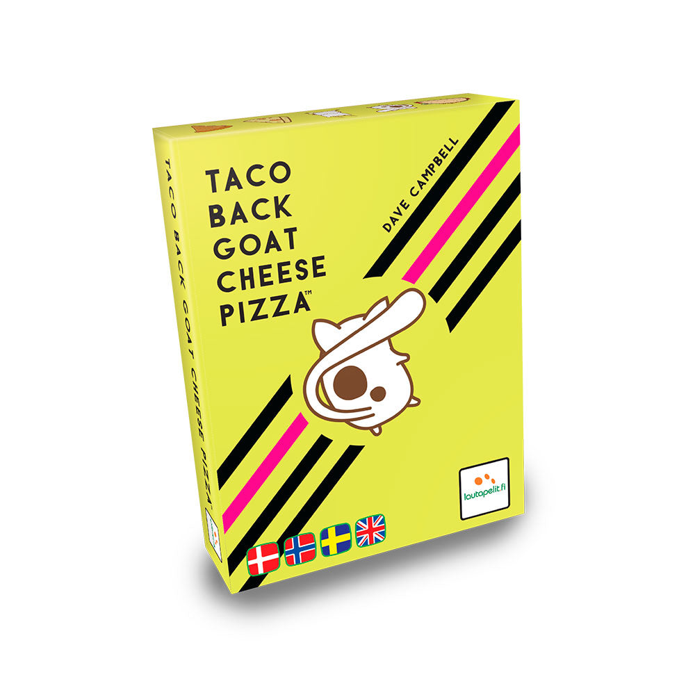 Taco Back Goat Cheese Pizza (nordisk/engelsk)