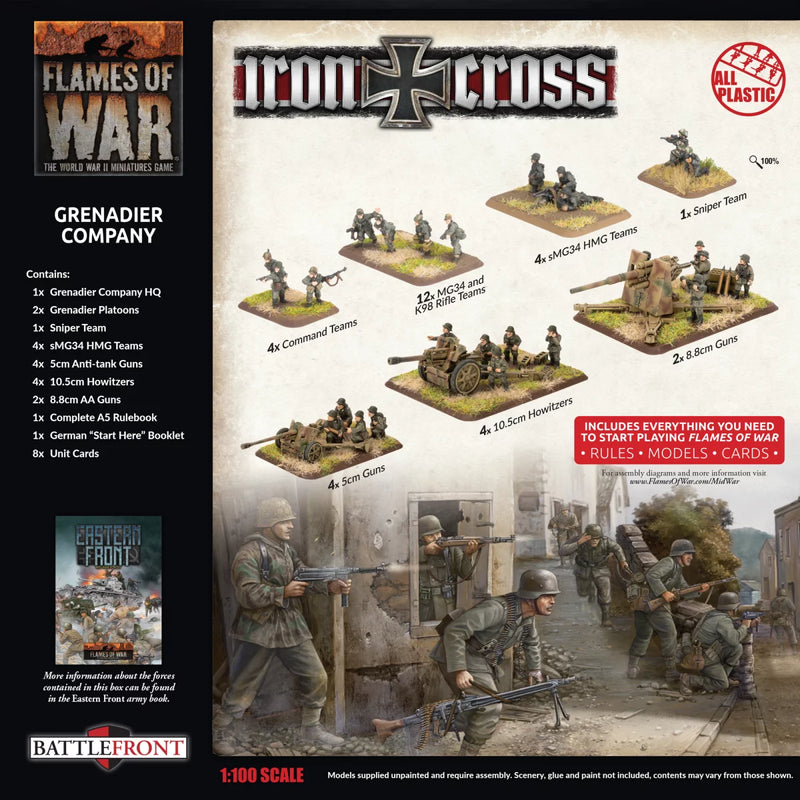 Flames of War: Iron Cross Grenadier Company (GEAB23)