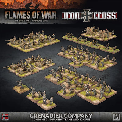 Flames of War: Iron Cross Grenadier Company (GEAB23)