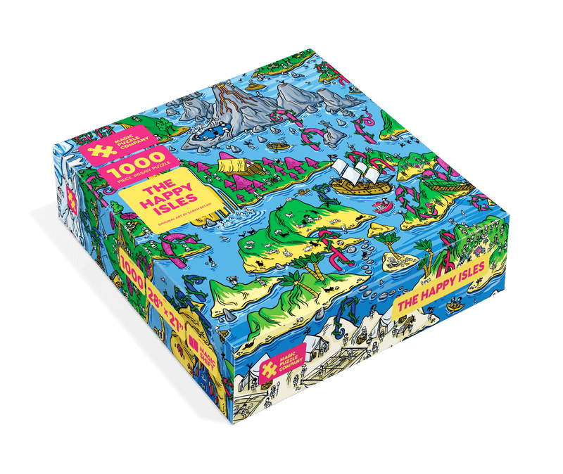 Magic Puzzle Company - The Happy Isles (1000 brikker)