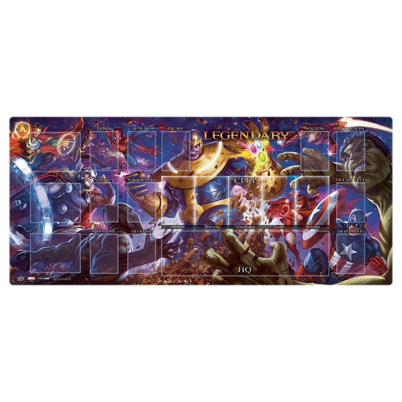 Legendary Playmat: Thanos vs The Avengers