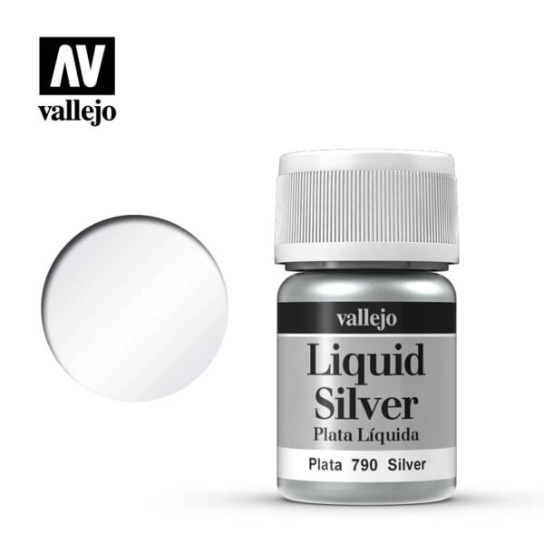 Vallejo Liquid Gold: Silver (70.790)