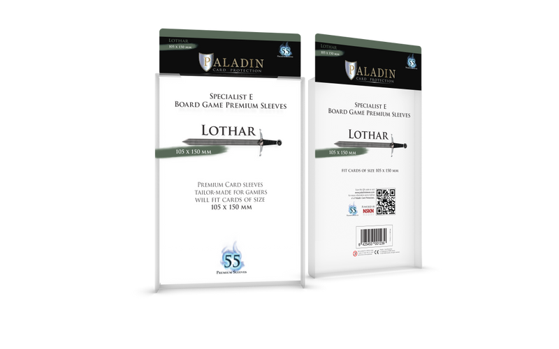 Paladin Card Sleeves Lothar (105x150mm)