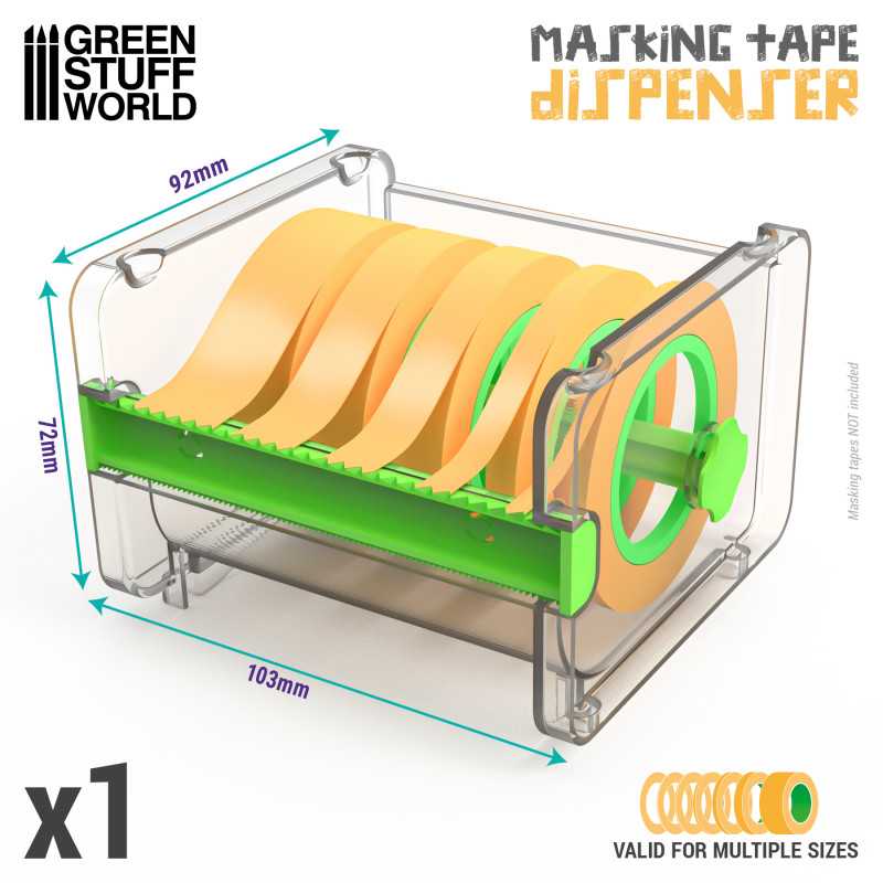 Masking Tape Dispenser (Green Stuff World)