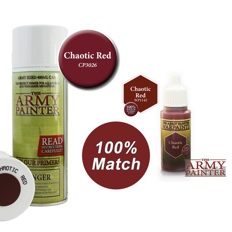 Acrylics Warpaints - Chaotic Red (The Army Painter) (WP1142)
