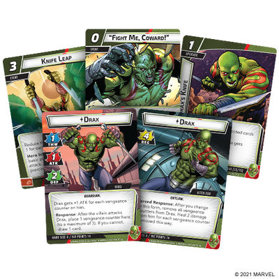 Marvel Champions: The Card Game - Drax Character Pack