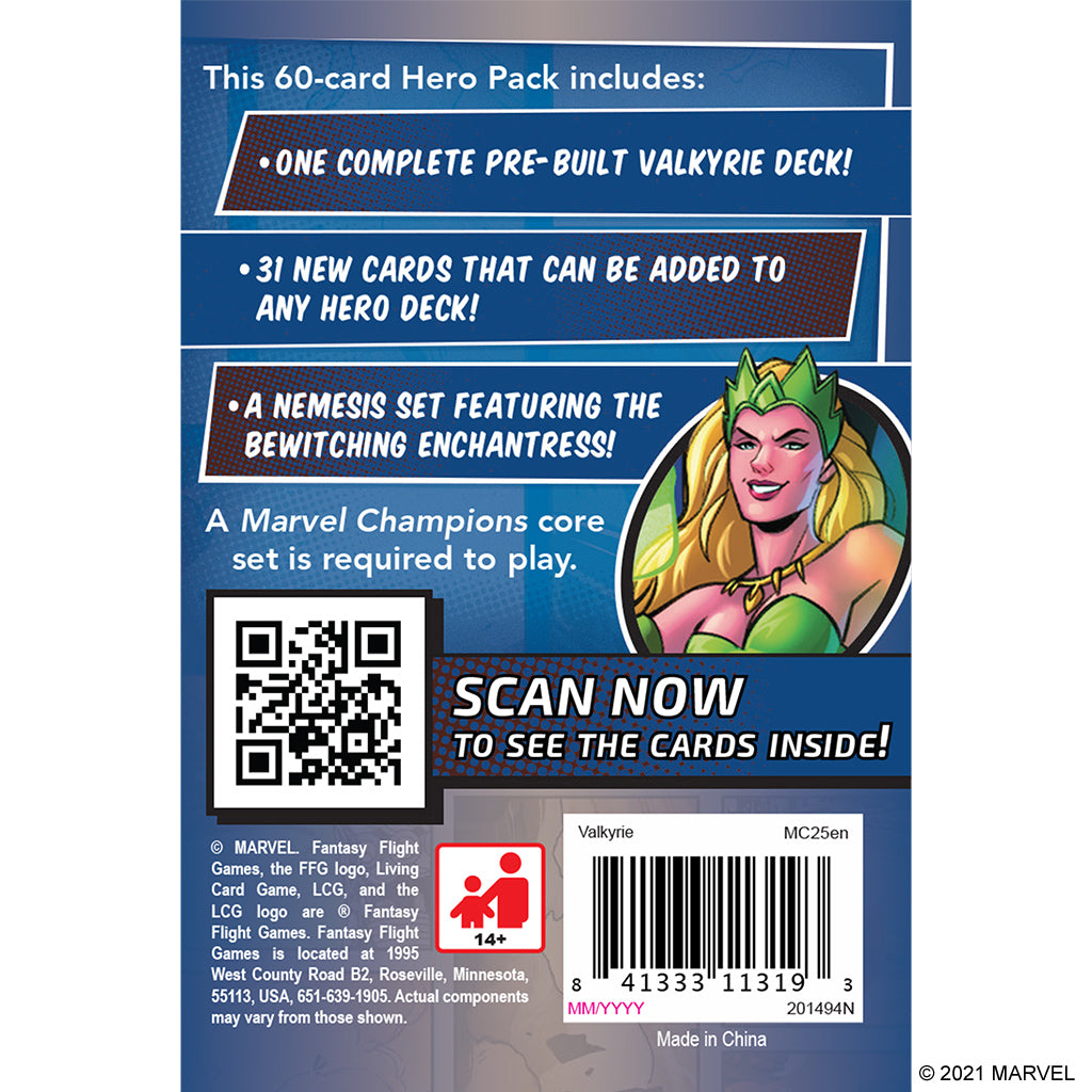 Marvel Champions: The Card Game - Valkyrie Hero Pack