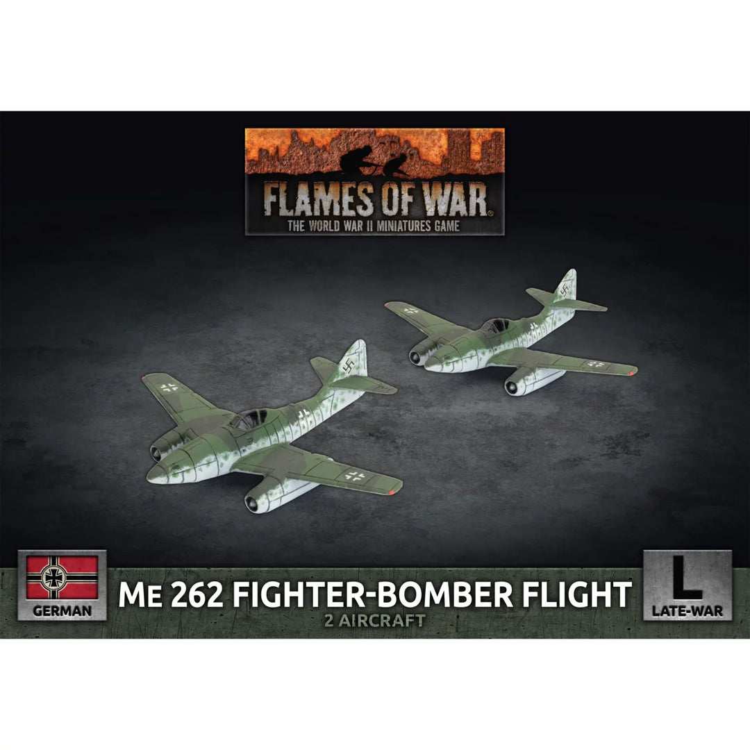 Flames of War: ME-262 Fighter Bomber Flight (2x) (GBX185)