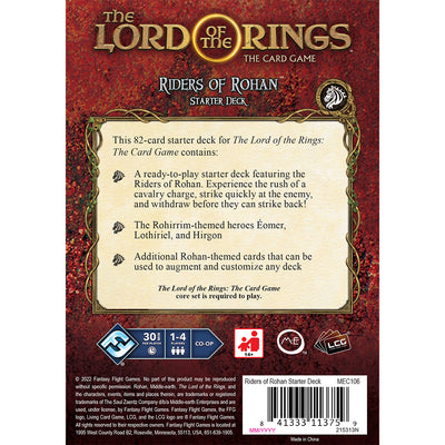 Lord of the Rings LCG: Riders of Rohan Starter Deck