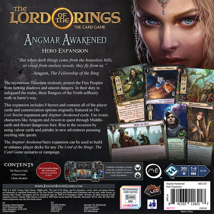 The Lord of the Rings: The Card Game - Angmar Awakens Hero Expansion