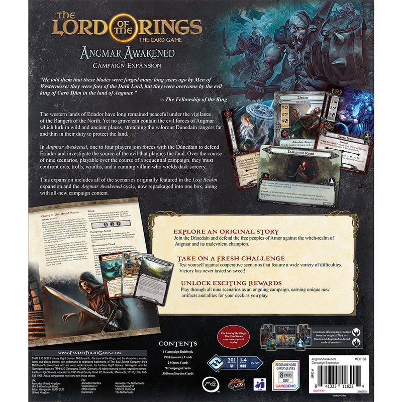 The Lord of the Rings: The Card Game - Angmar Awakens Campaign Expansion