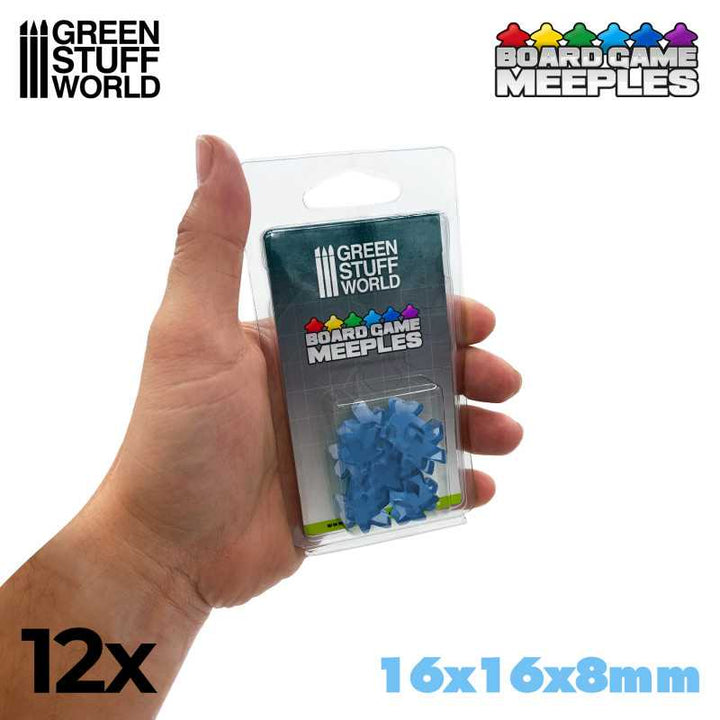 Meeples 16x16x8mm - Light Blue (Green Stuff World)