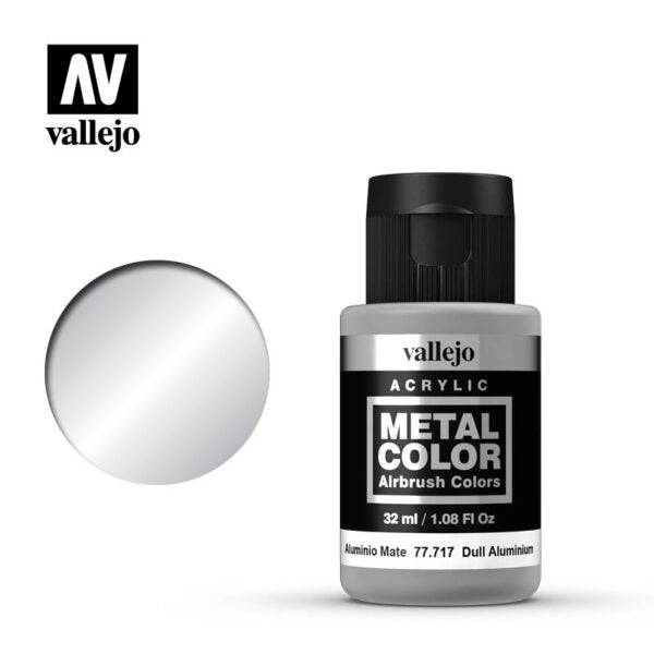 Vallejo Metal Color: Dull Aluminium (77.717)