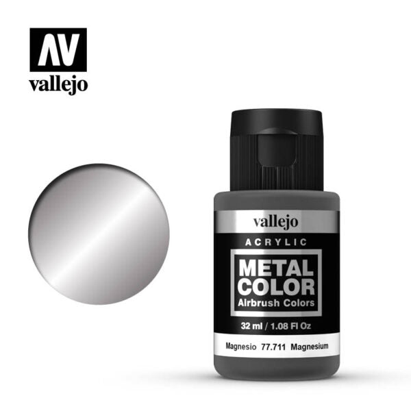 Vallejo Metal Color: Magnesium (77.711)
