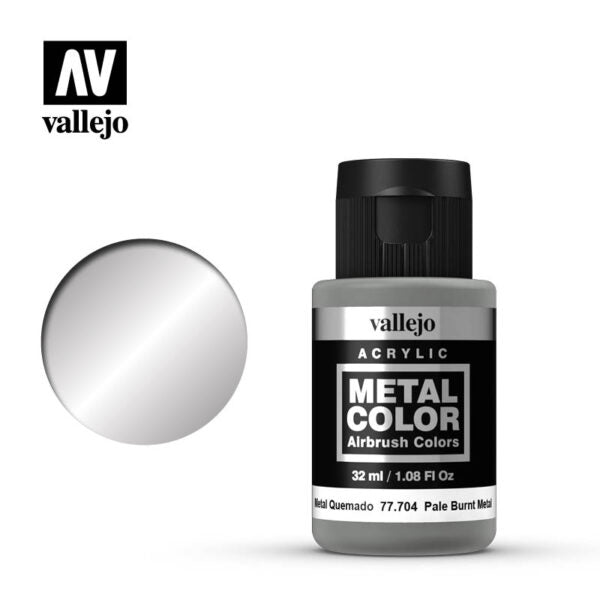 Vallejo Metal Color: Pale Burnt Metal (77.704)