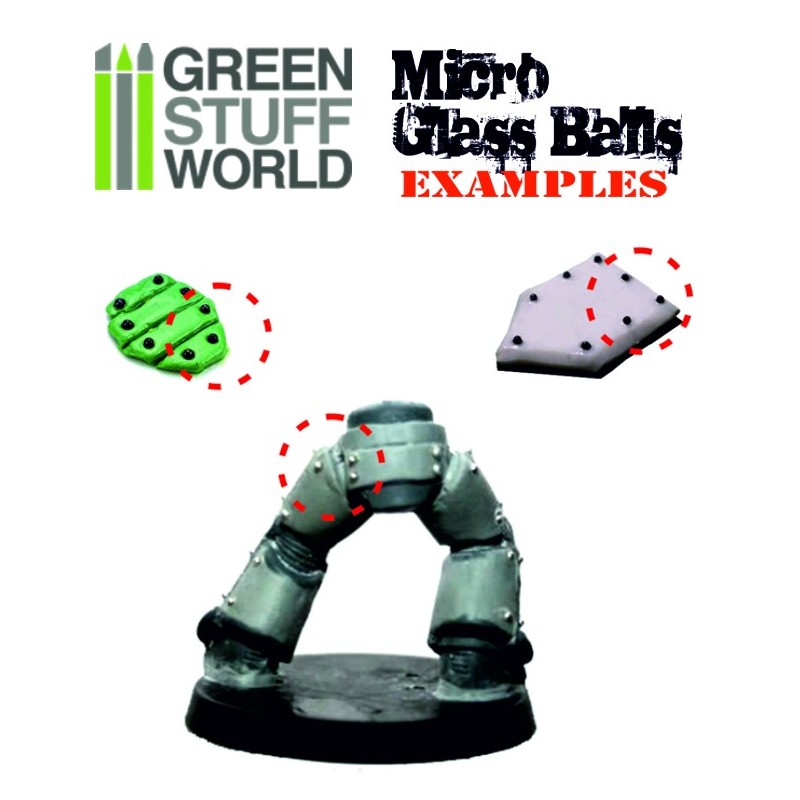Mixed Micro Glass Balls (0.5-1.5mm) (Green Stuff World)