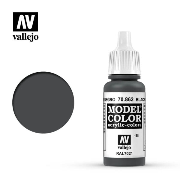 Vallejo Model Color: Black Grey (70.862) (185)