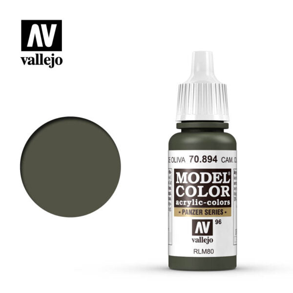 Vallejo Model Color: Camouflage Olive Green (70.894)