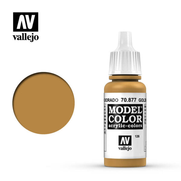 Vallejo Model Color: Gold Brown (70.877)