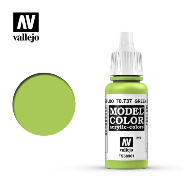 Vallejo Model Color: Fluorescent Green (70.737)