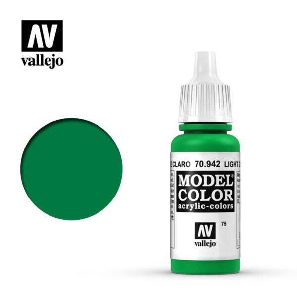 Vallejo Model Color: Light Green (70.942)