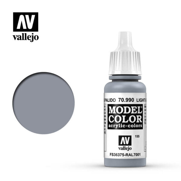Vallejo Model Color: Light Grey (70.990)