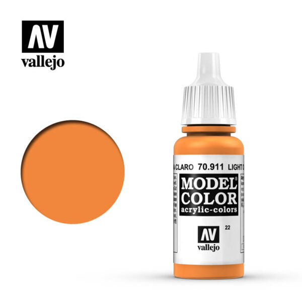 Vallejo Model Color: Light Orange (70.911) (29)