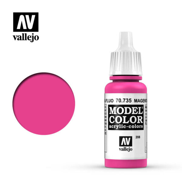Vallejo Model Color: Fluorescent Magenta (70.735)