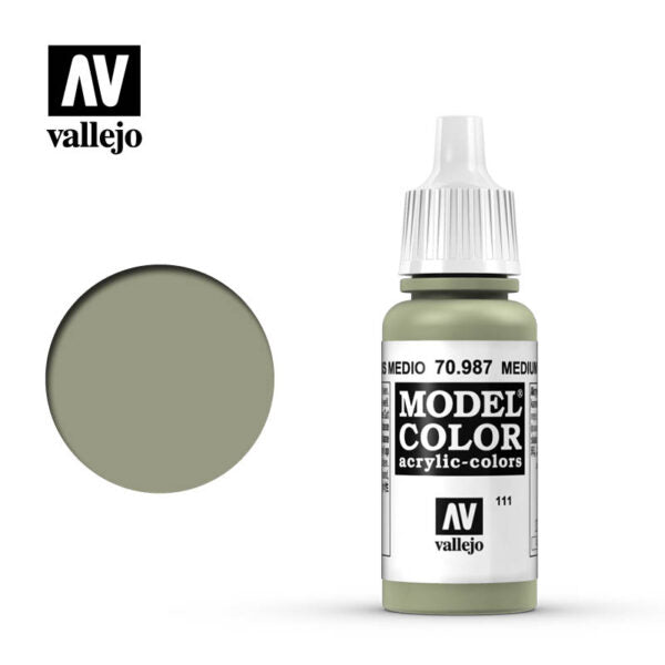 Vallejo Model Color: Medium Grey (70.987)
