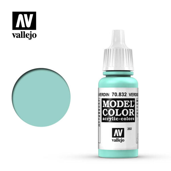 Vallejo Model Color: Verdigris Glaze (70.832)