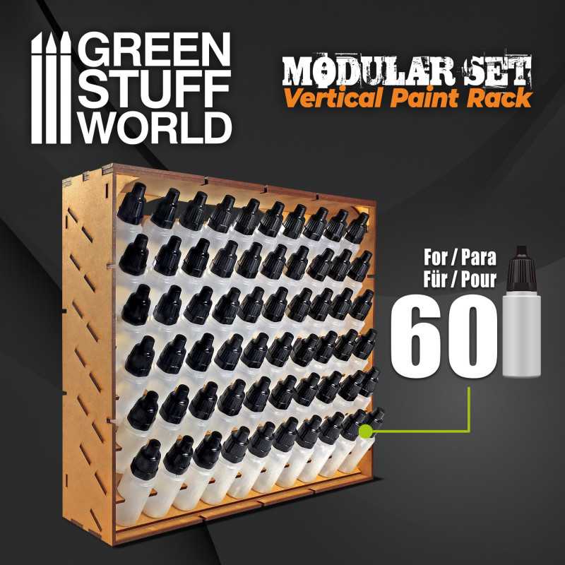 Modular Paint Rack - VERTICAL 17ml (Green Stuff World)
