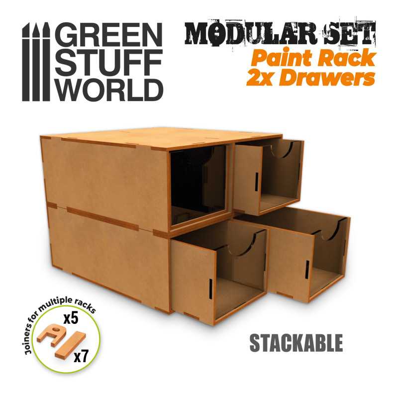 Modular Set 2x Drawers (Green Stuff World)