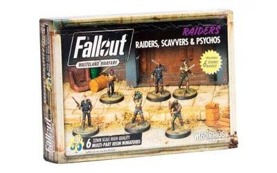 Fallout: Wasteland Warfare - Raiders, Scavvers & Psychos