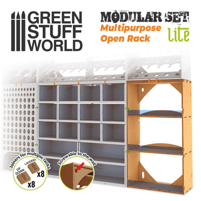 Multipurpose Vertical Organiser - LITE (Green Stuff World)