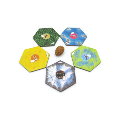 Nature Tokens for Cascadia - 25 Pieces (CDIA001) (BGExpansions)