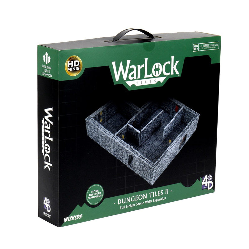 WarLock Tiles: Dungeon Tiles II - Full Height Stone Walls Expansion