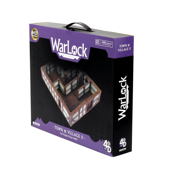 WarLock Tiles: Town & Village II - Full Height Plaster Walls