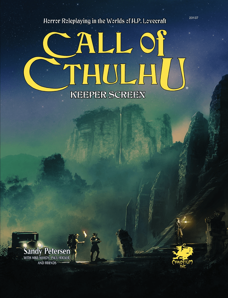 Call of Cthulhu: Keeper Screen (7th edition)