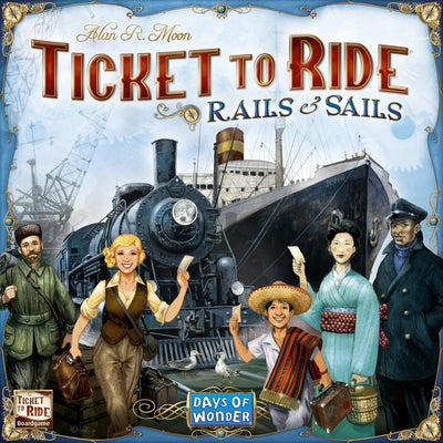 Ticket to Ride: Rails & Sails (Nordisk) - Transportskadet