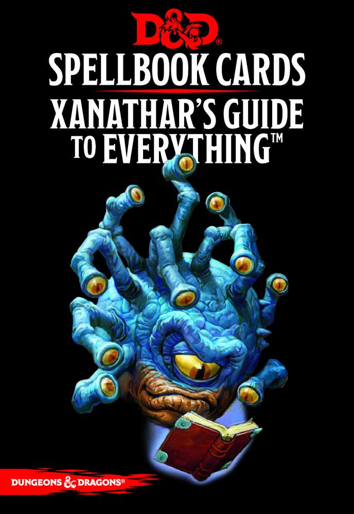 Dungeons & Dragons (5th Edition): Spellbook Cards - Xanathar&
