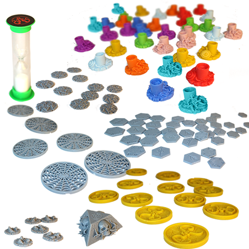 Cthulhu Wars: The Shining Trapezohedron Plastic Marker Pack