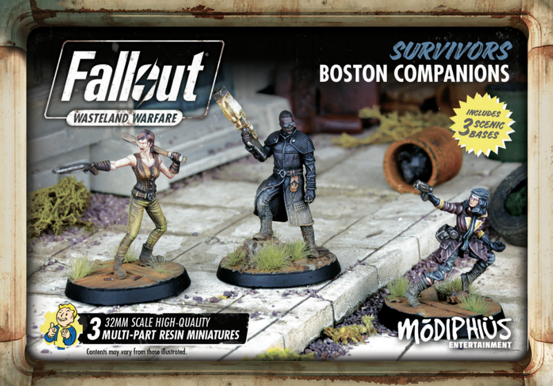 Fallout: Wasteland Warfare – Survivors: Boston Companions